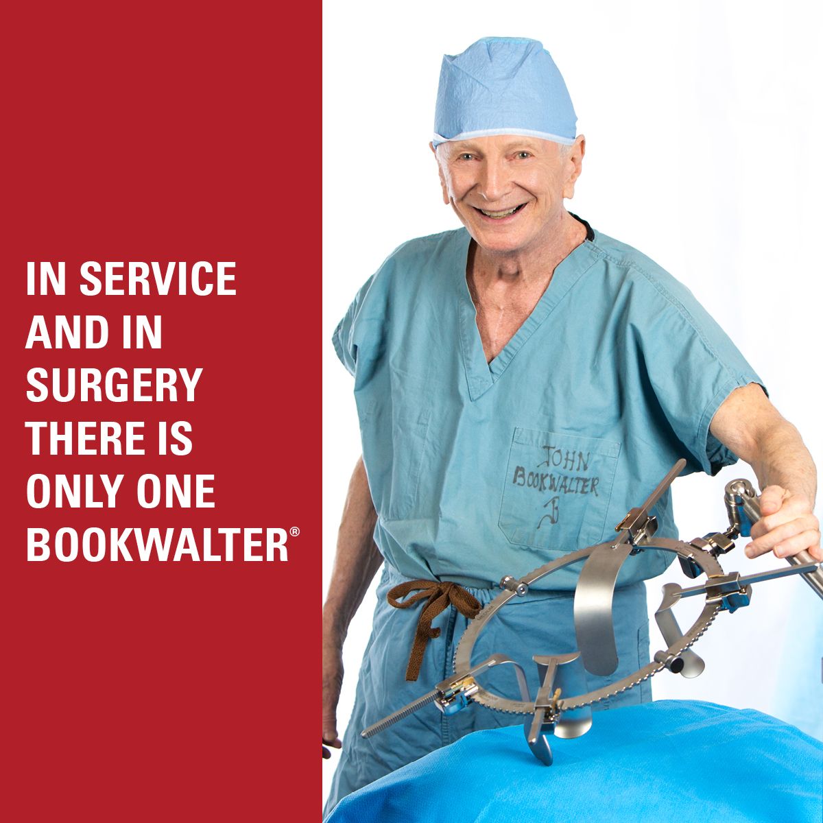 The Bookwalter&reg; Retractor: Trusted in surgery for decades.